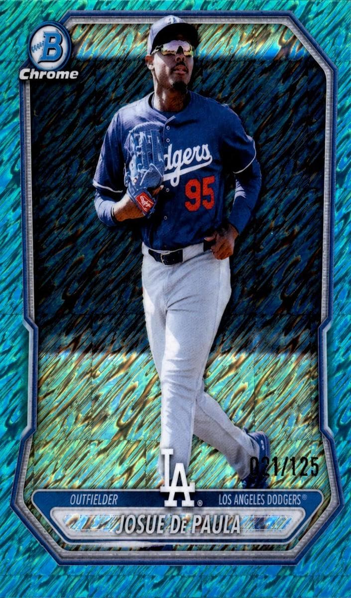 Josue De Paula trading card