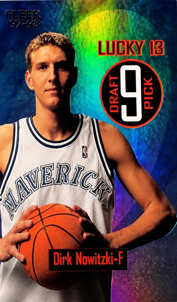 Dirk Nowitzki 1998 fleer