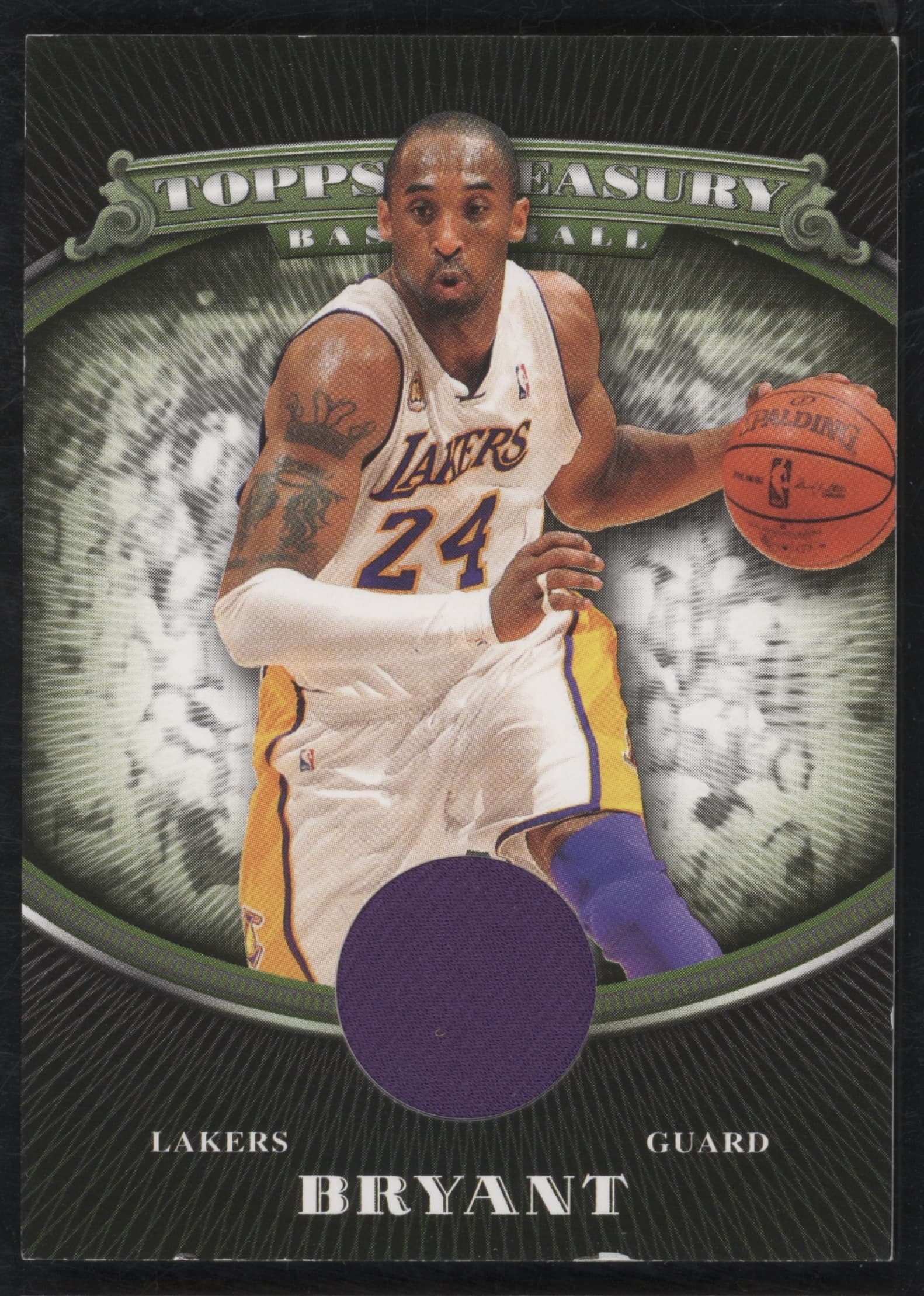 Kobe Bryant 2008 topps