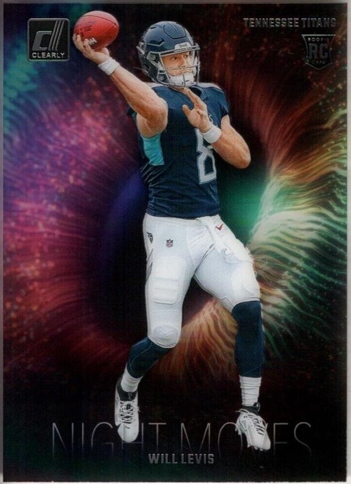 Will Levis 2023 panini Clearly Donruss