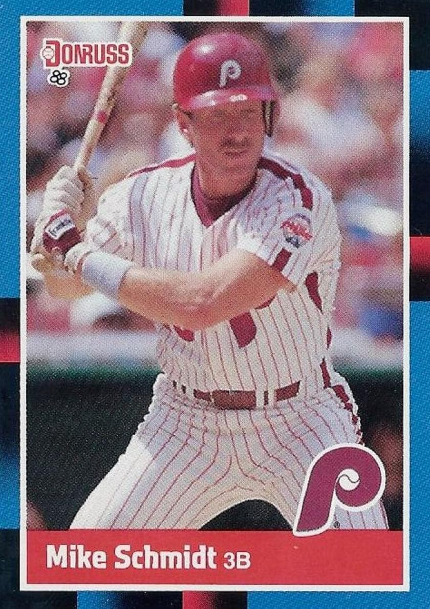 Mike Schmidt 1988 panini Donruss