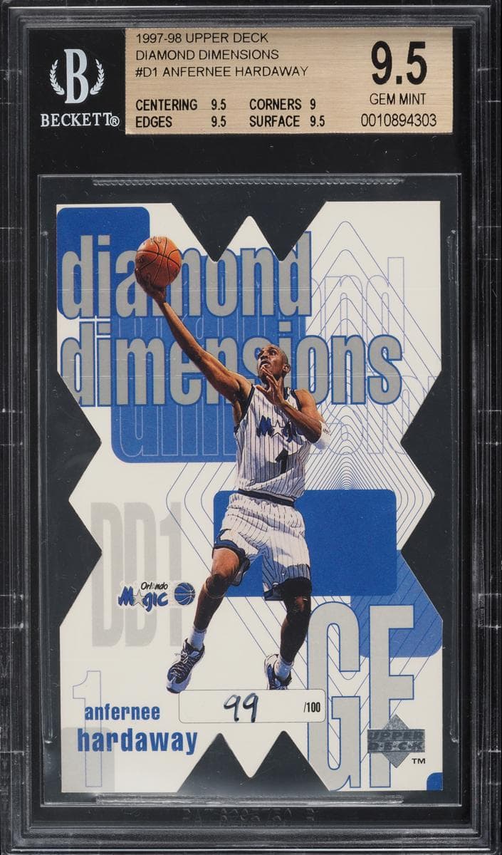 Anfernee Hardaway 1997 upper-deck Upper Deck