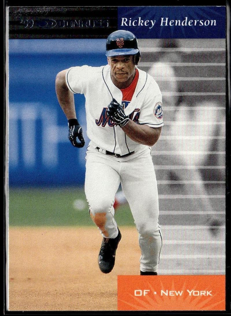 Rickey Henderson 2001 panini Donruss