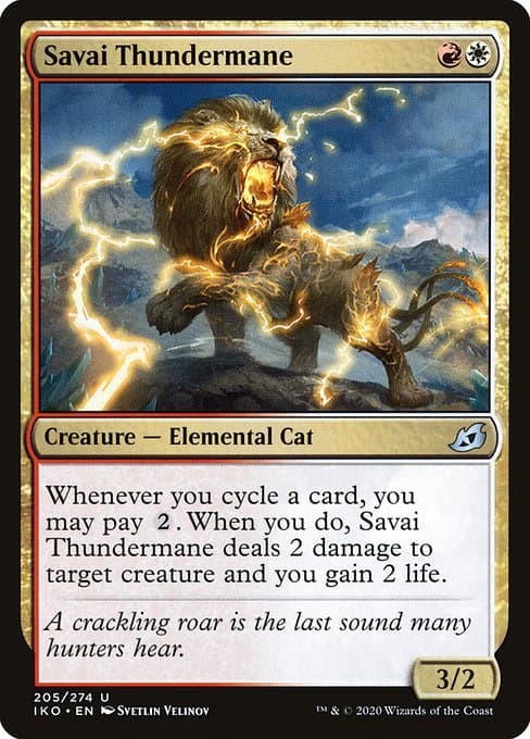 Savai Thundermane 2020 Magic: The Gathering Ikoria Lair of Behemoths