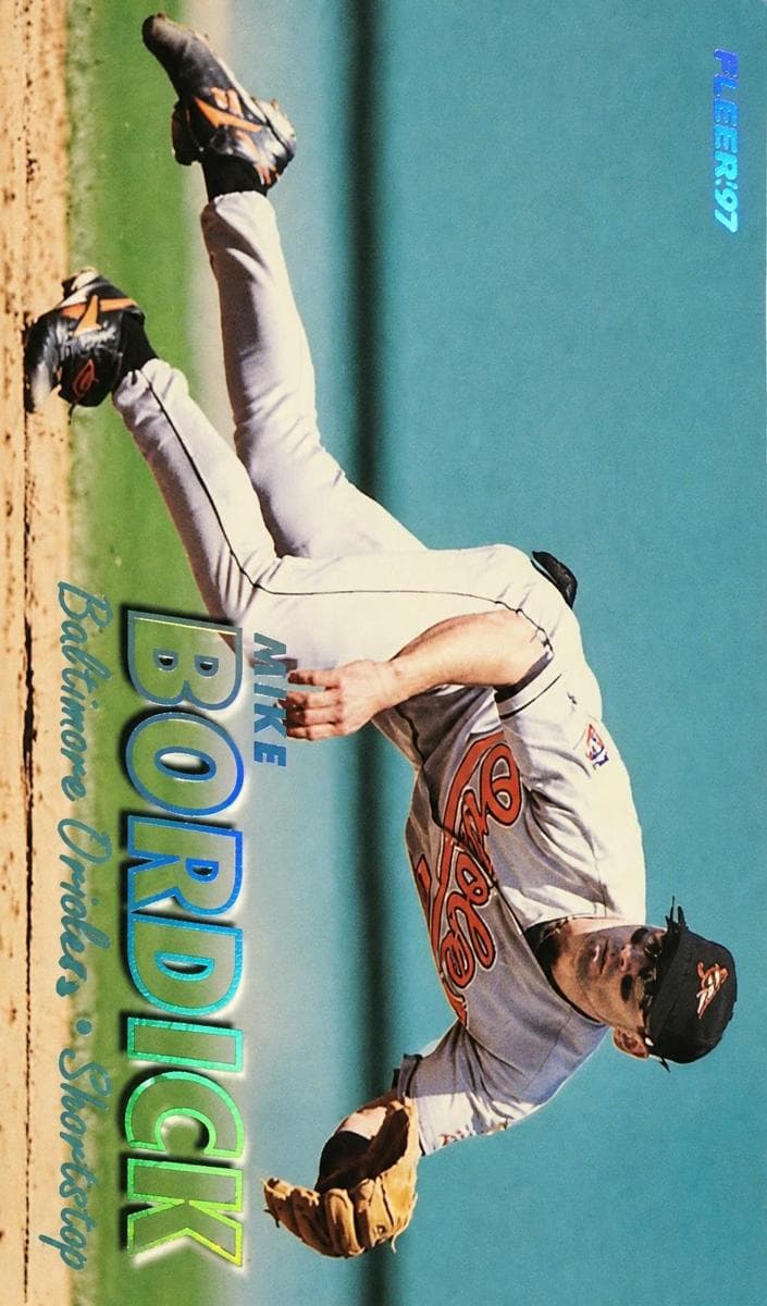 Mike Bordick 1997 fleer Fleer
