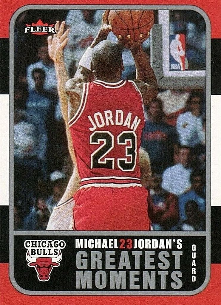 Michael Jordan 2006 fleer