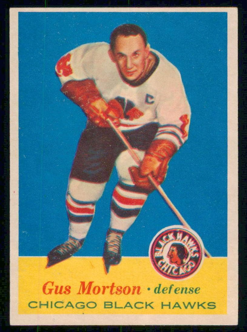 Gus Mortson 1957 topps Topps