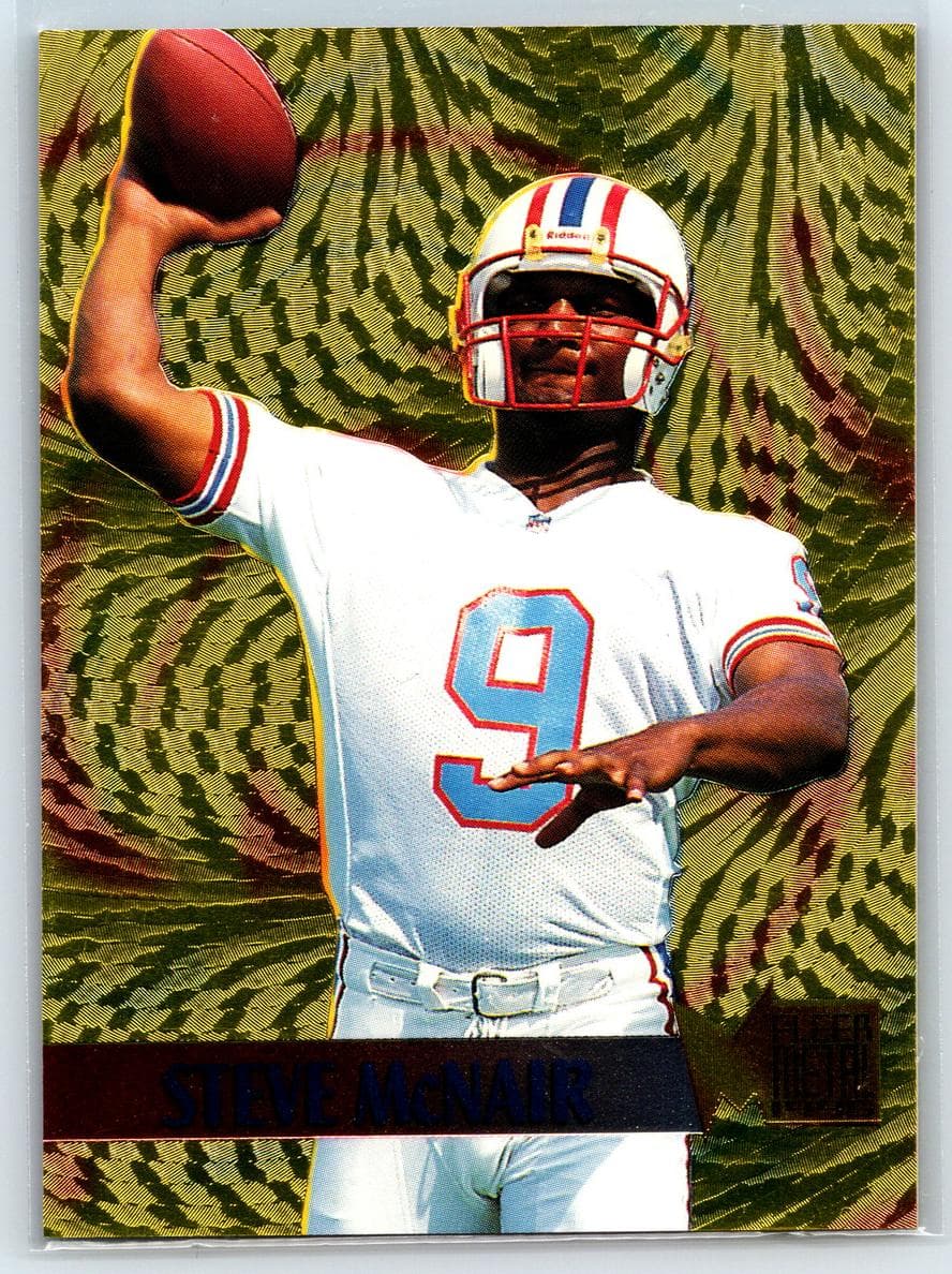 Steve McNair 1995 fleer