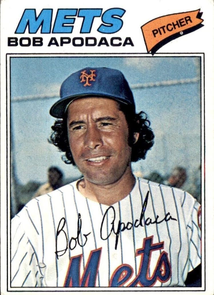 Bob Apodaca 1977 topps Topps