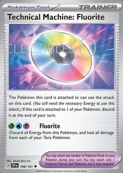 Technical Machine: Fluorite trading card