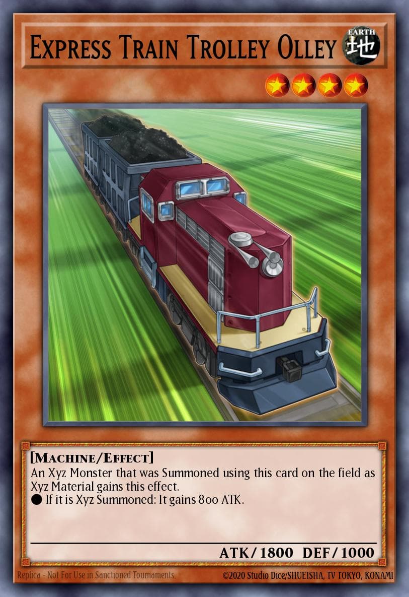 Express Train Trolley Olley #DRLG-EN037