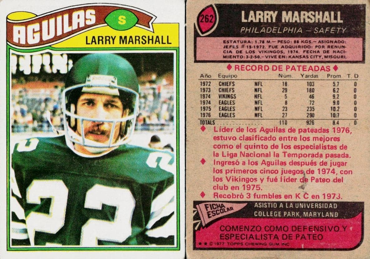 Larry Marshall #262