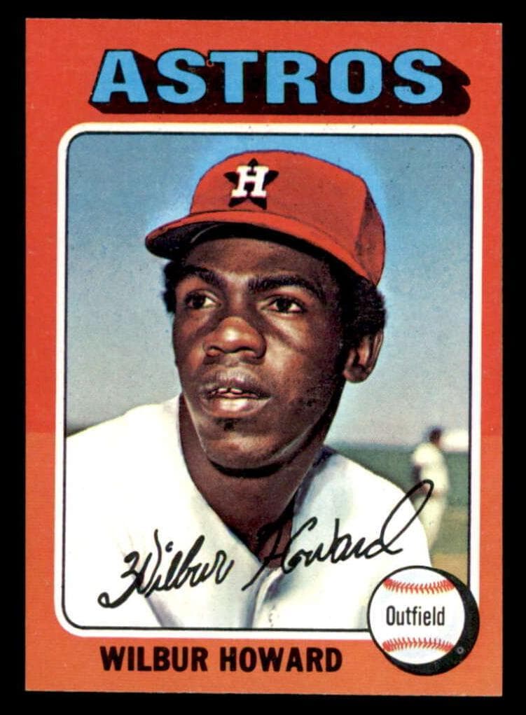 Wilbur Howard 1975 topps Topps