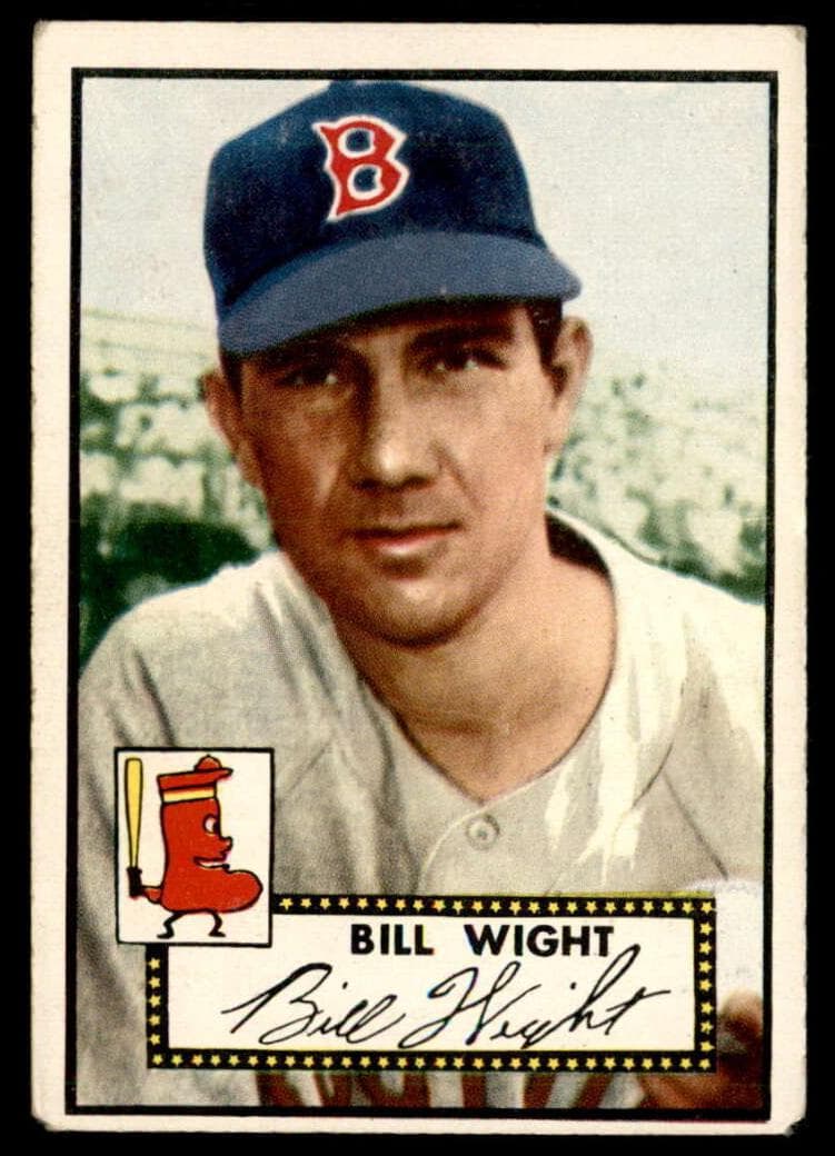 Bill Wight 1952 topps Topps