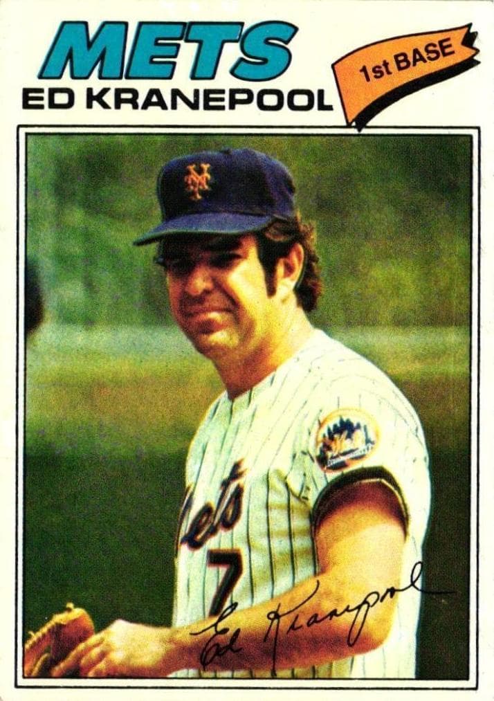 Ed Kranepool 1977 topps Topps
