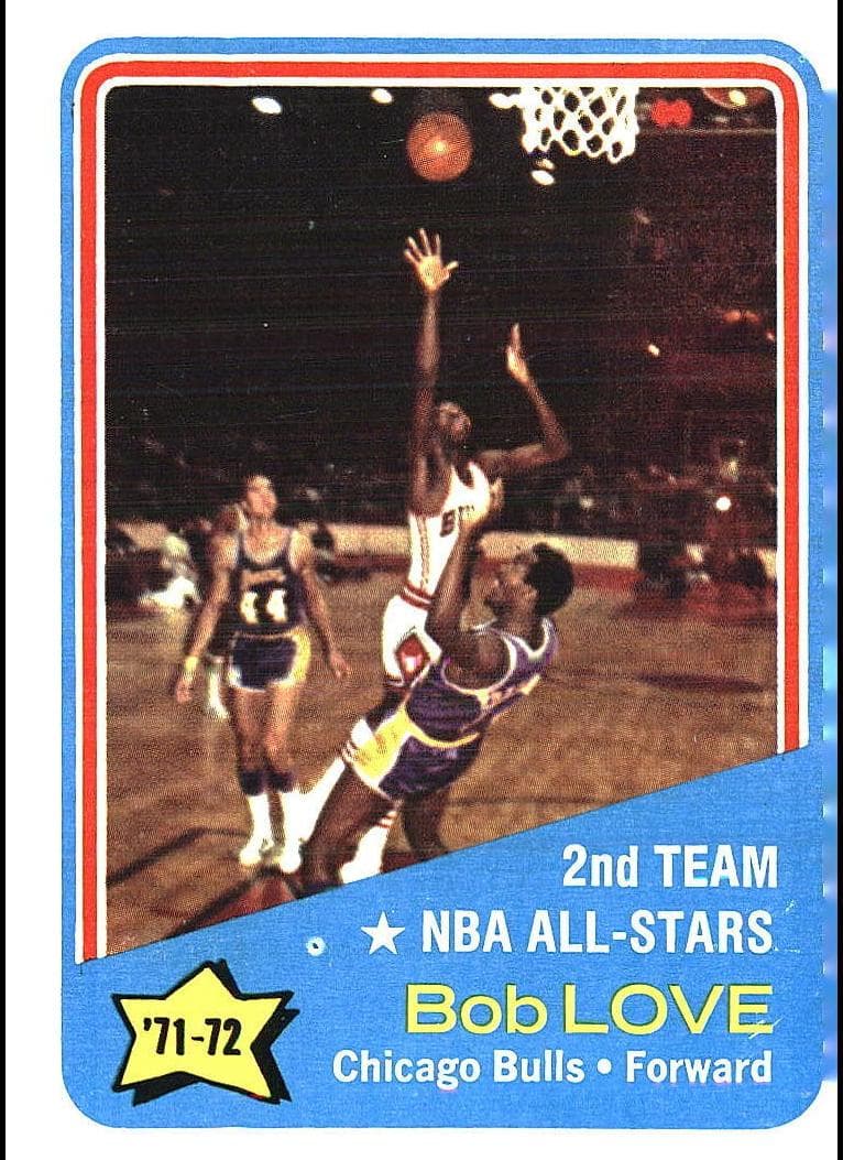 Bob Love 1972 topps Topps
