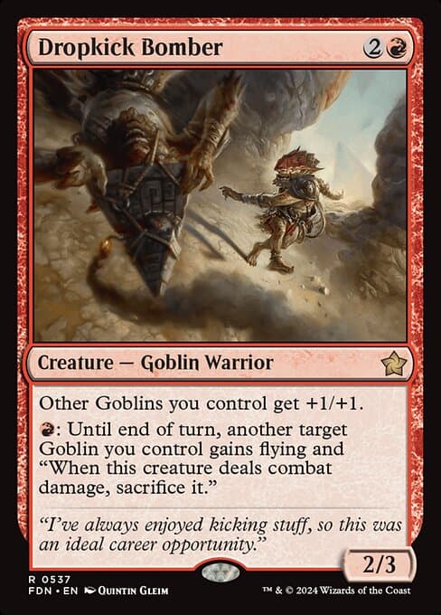 Dropkick Bomber #13