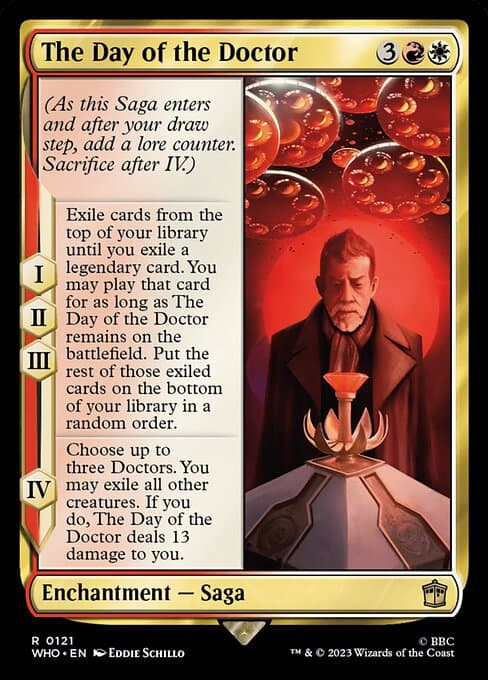 The Day of the Doctor 2023 Magic: The Gathering Doctor Who