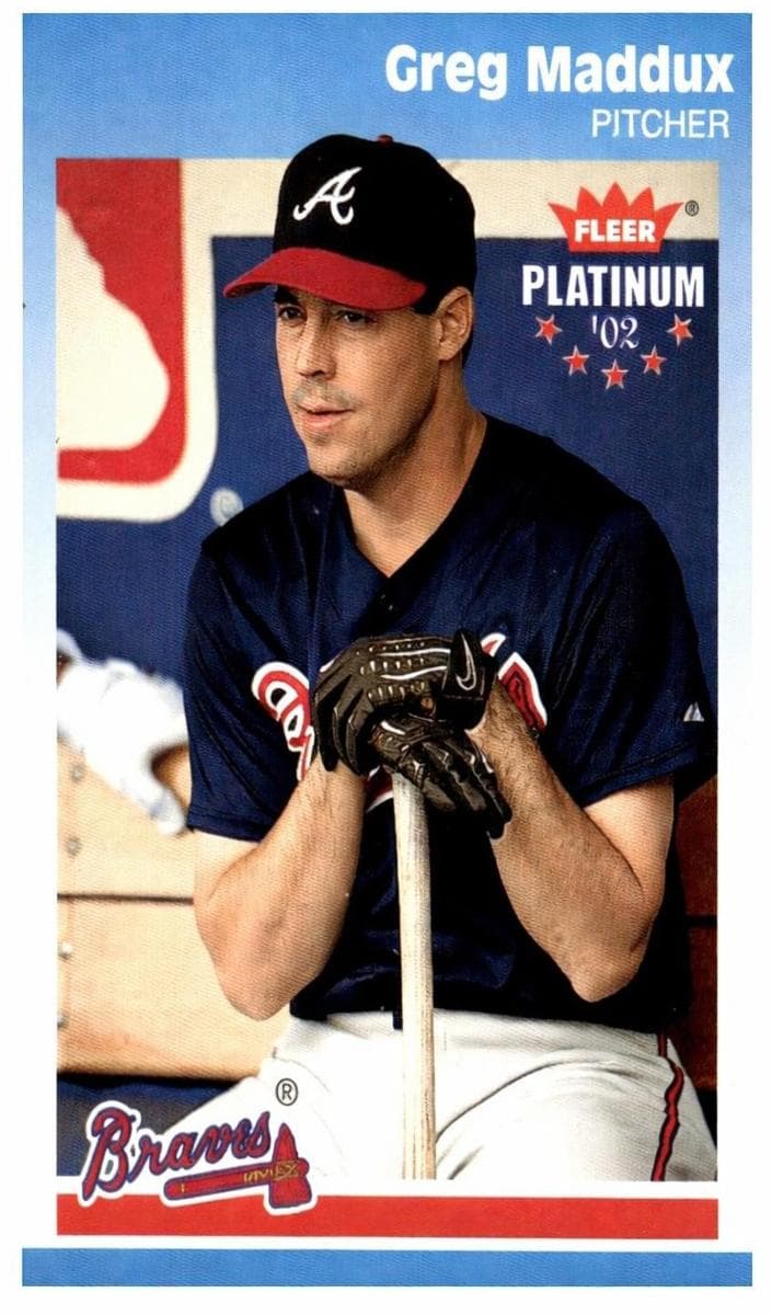 Greg Maddux 2002 fleer Fleer Platinum