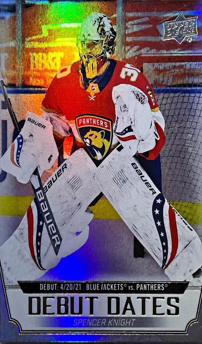 Spencer Knight 2022 upper-deck Upper Deck