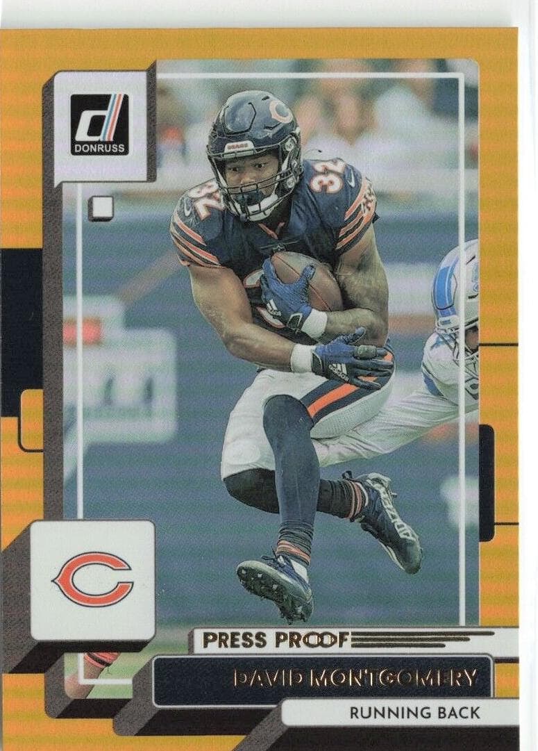 David Montgomery 2022 panini