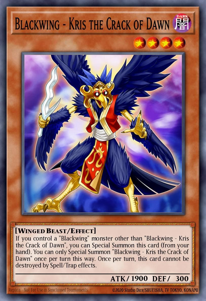 Blackwing - Kris the Crack of Dawn 2015 Yu-Gi-Oh!