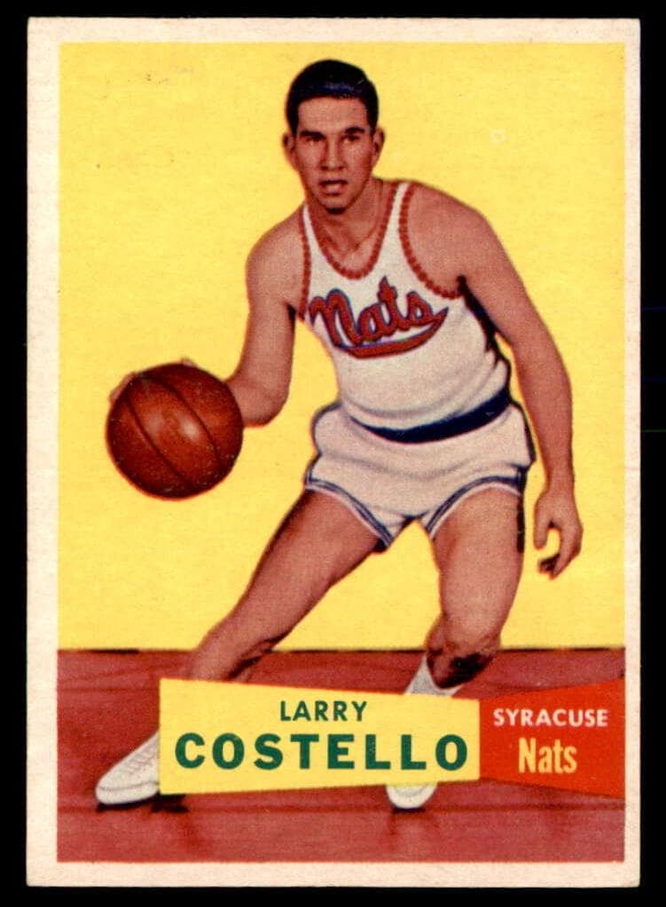 Larry Costello 1957 topps Topps