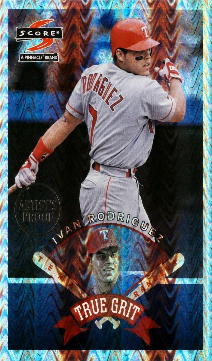 Ivan Rodriguez 1997 panini Score