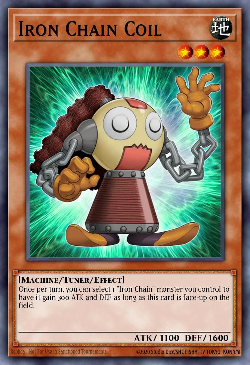 Iron Chain Coil 2008 Yu-Gi-Oh! Crossroads of Chaos