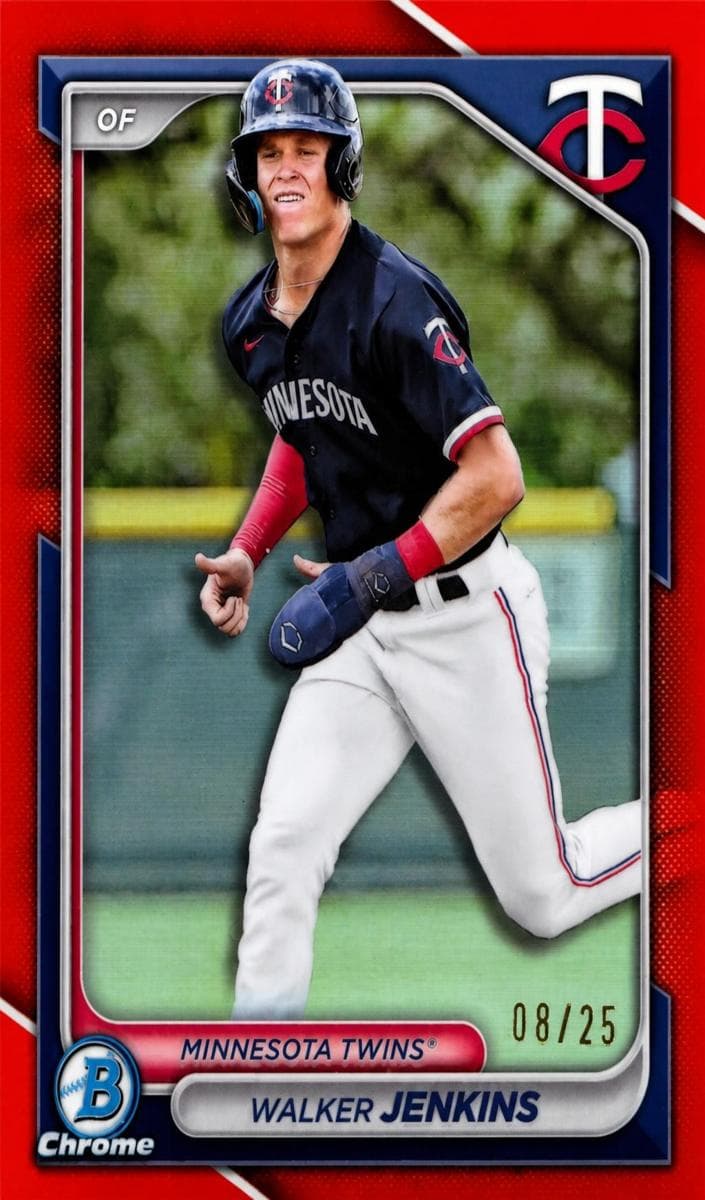 Walker Jenkins 2024 bowman Bowman Draft Chrome