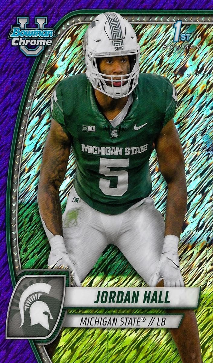 Jordan Hall trading card