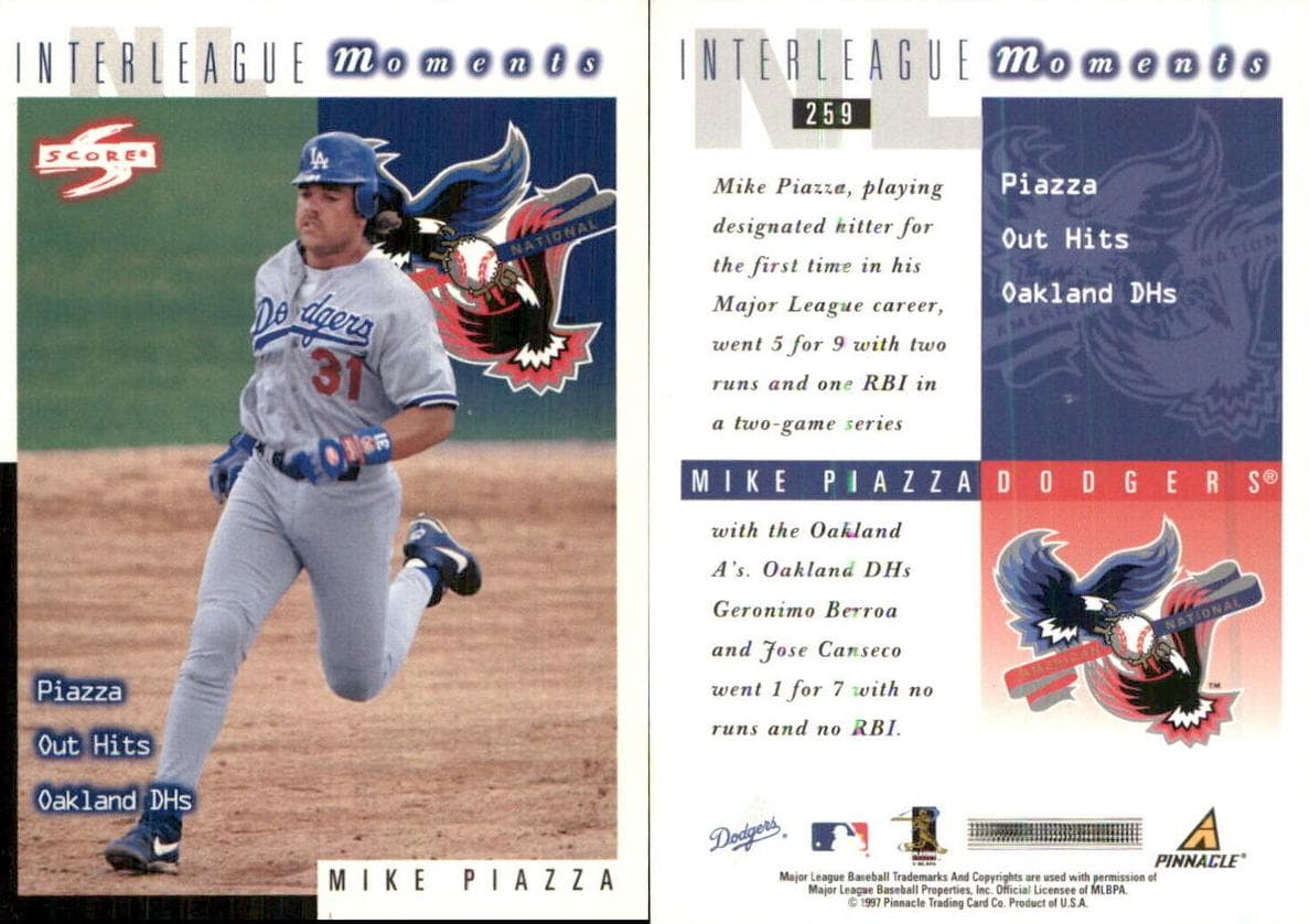 Mike Piazza 1998 panini