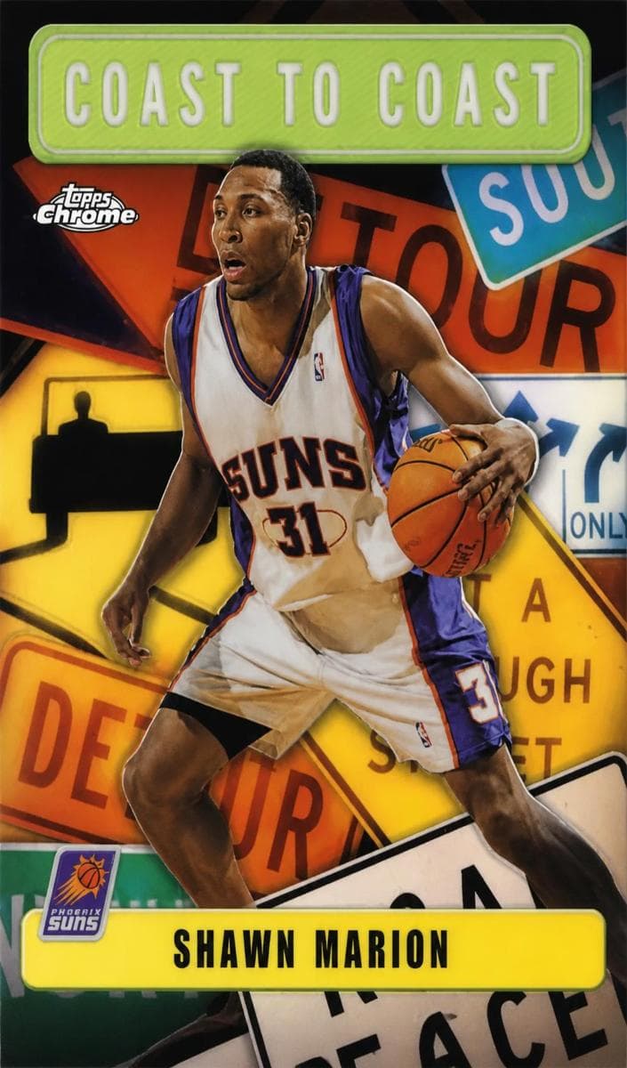 Shawn Marion 2002 topps Topps Chrome