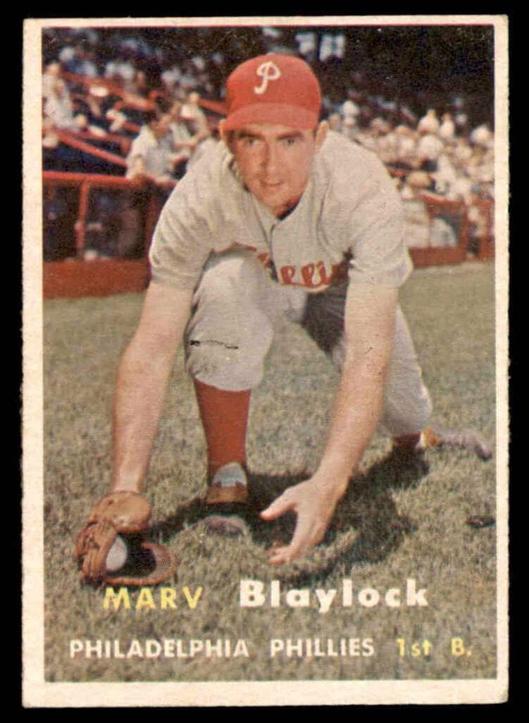 Marv Blaylock 1957 topps Topps