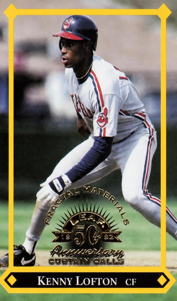 Kenny Lofton CC 1998 leaf Leaf