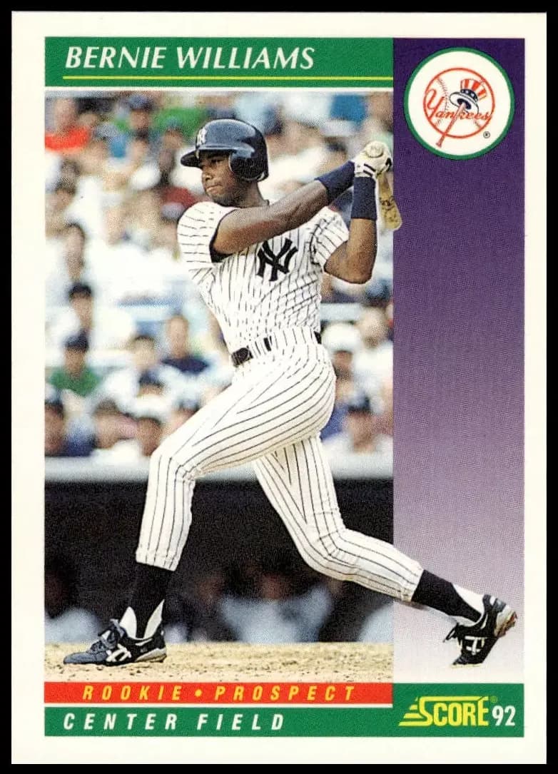 Bernie Williams 1992 panini