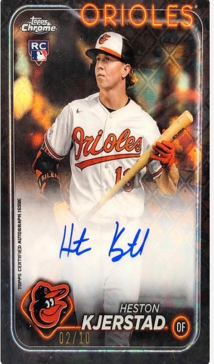 Heston Kjerstad 2024 topps
