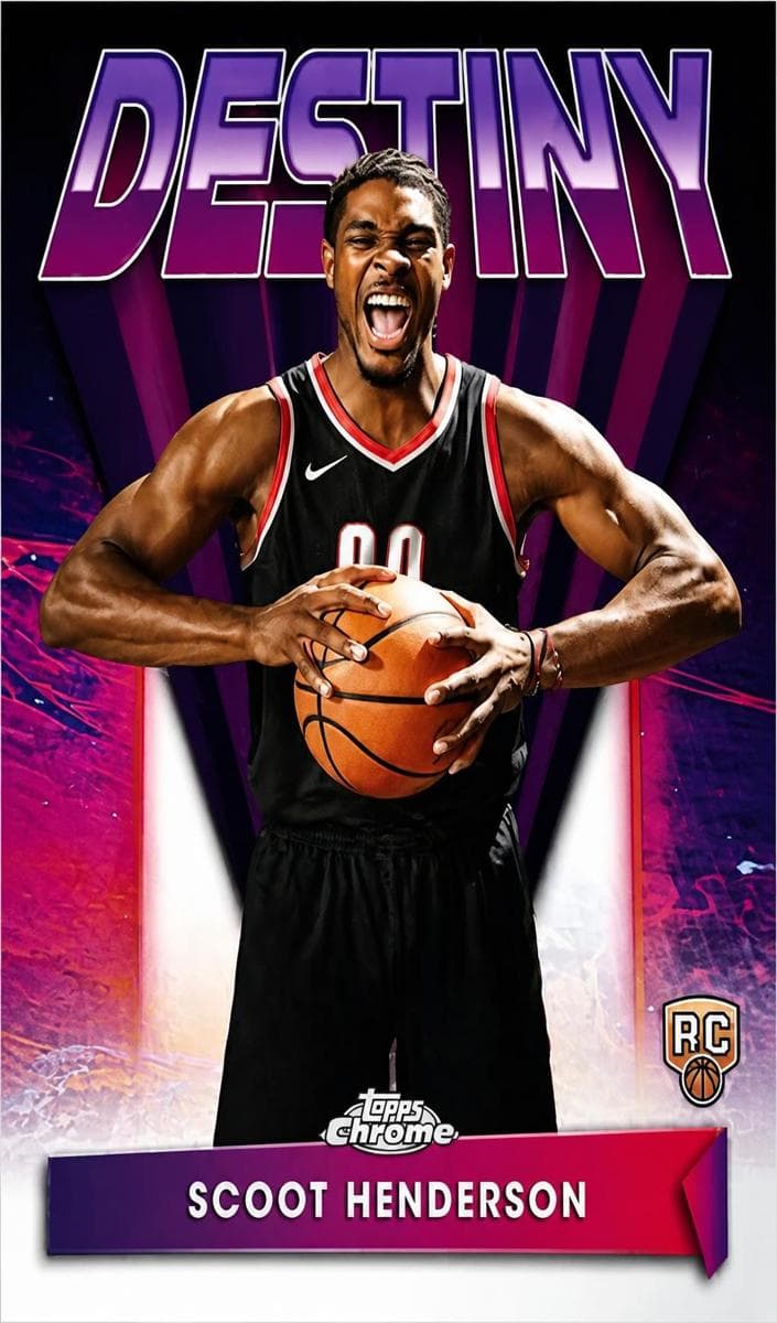 Scoot Henderson trading card