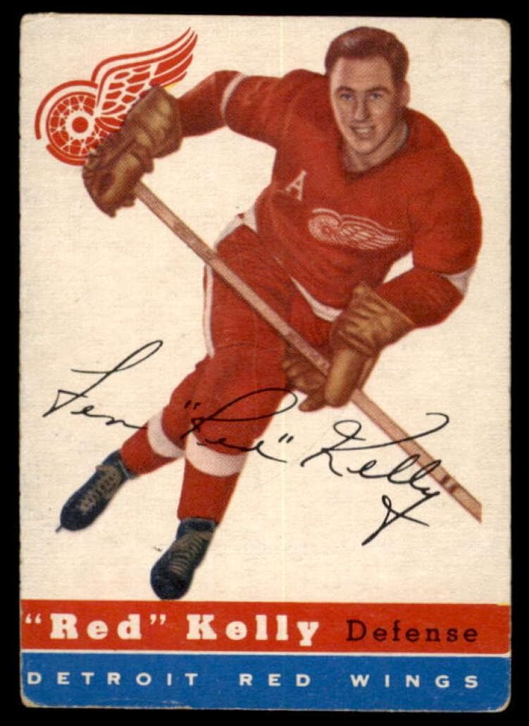 Red Kelly 1954 topps Topps