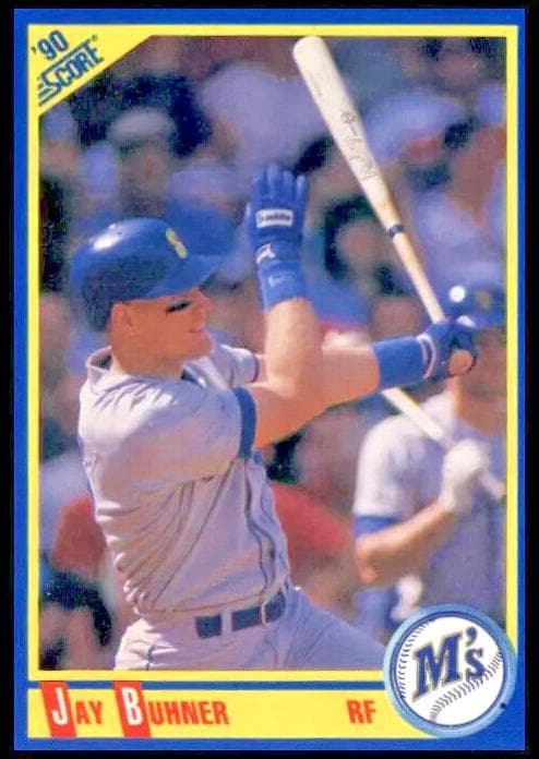 Jay Buhner 1990 panini Score