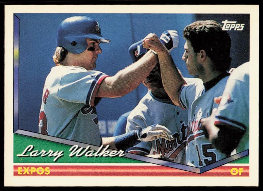 Larry Walker 1994 topps Topps