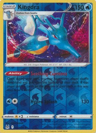 Kingdra trading card