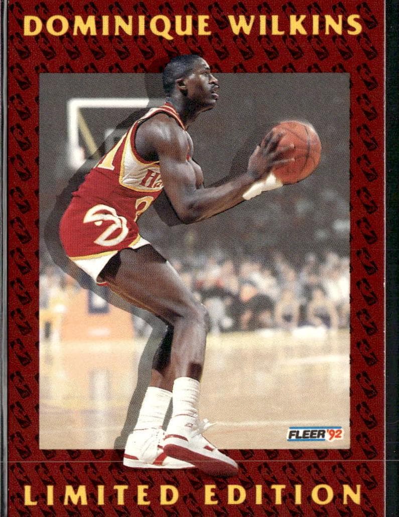 Dominique Wilkins 1991 fleer