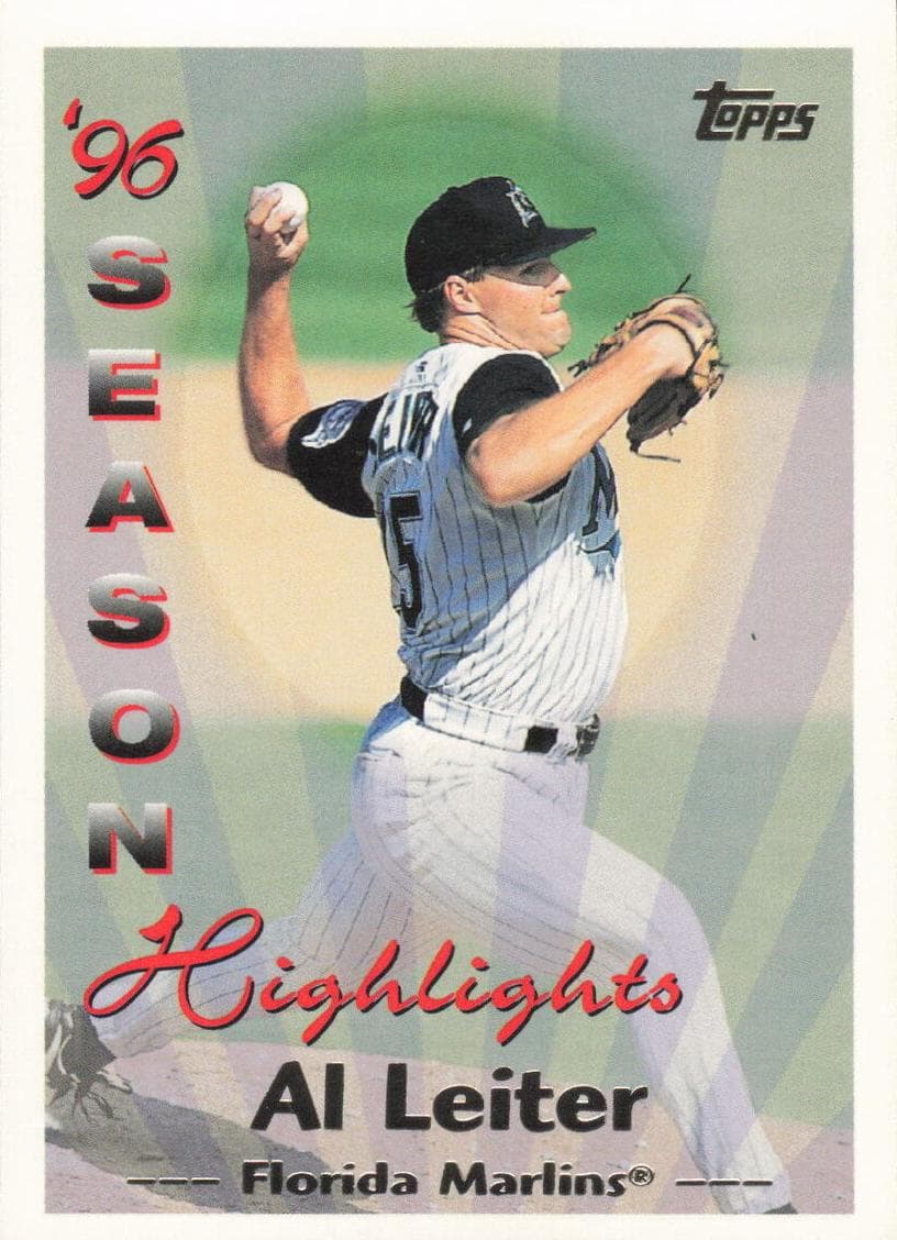 Al Leiter 1997 topps Topps