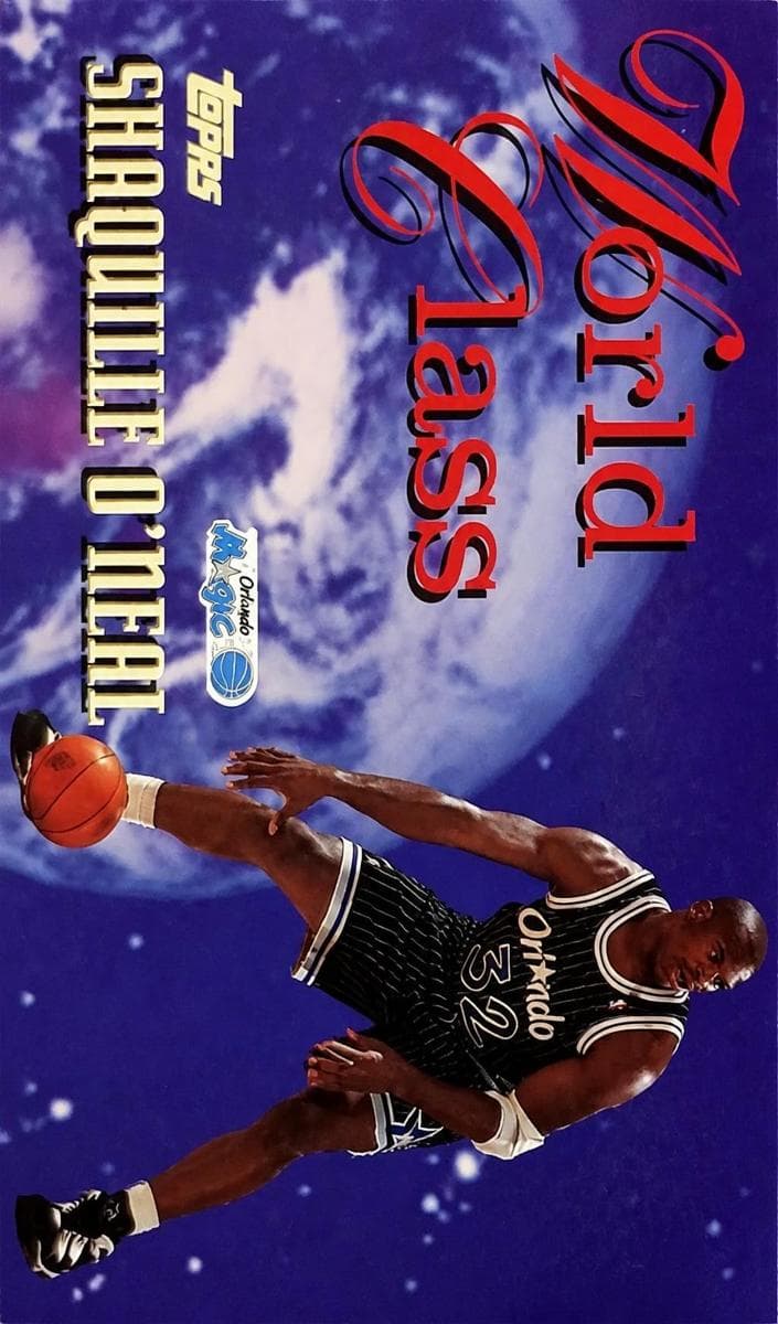 Shaquille O'Neal 1995 topps