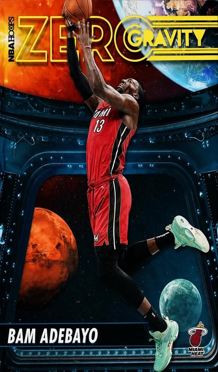 Bam Adebayo 2022 panini Hoops