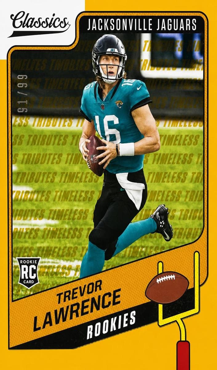 Trevor Lawrence 2021 panini