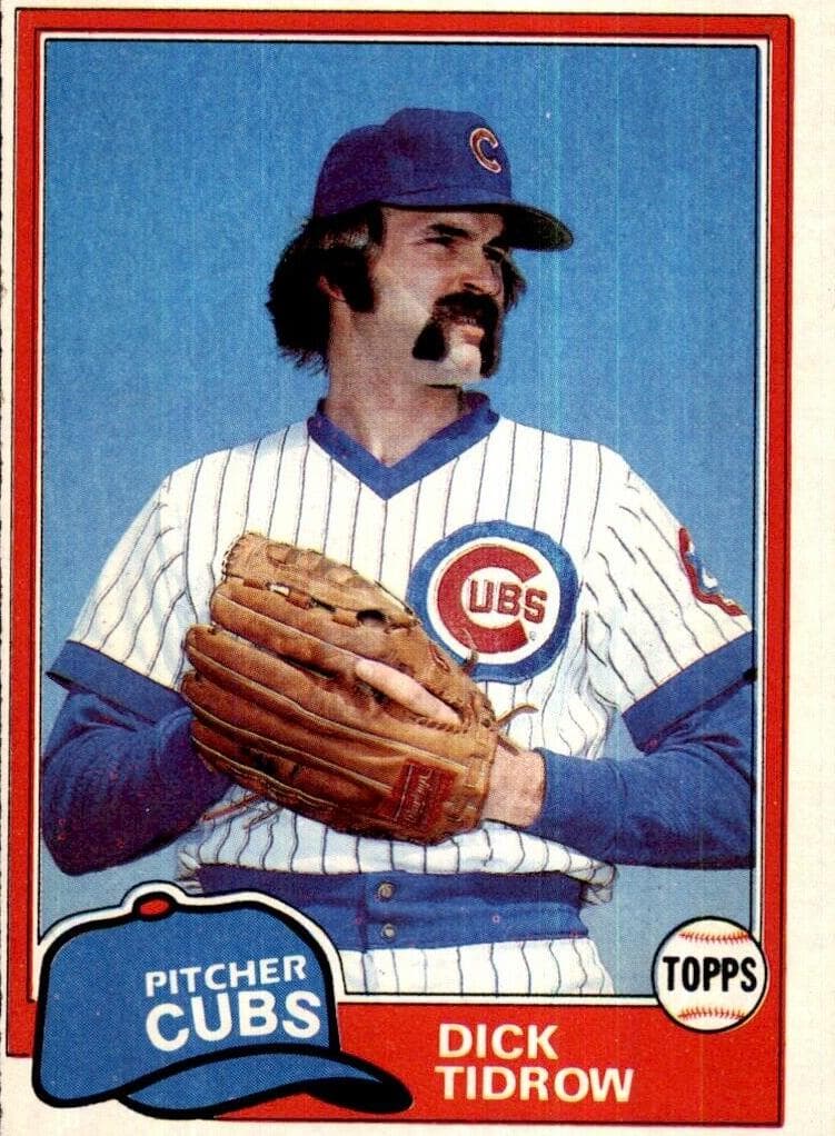 Dick Tidrow 1981 topps Topps