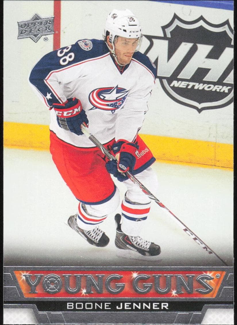 Boone Jenner trading card
