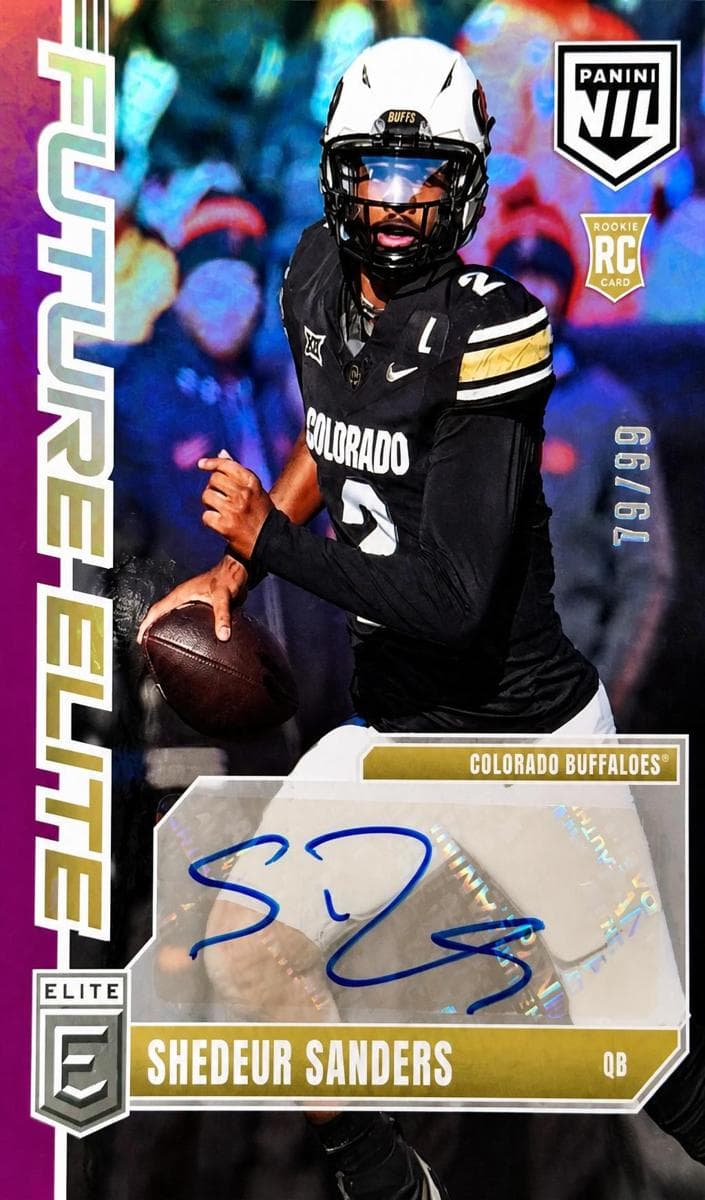Shedeur Sanders 2025 panini